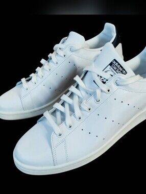 Adidas Originals Stan Smith Leather Low Top Sneakers Shoes Athletic White M20325